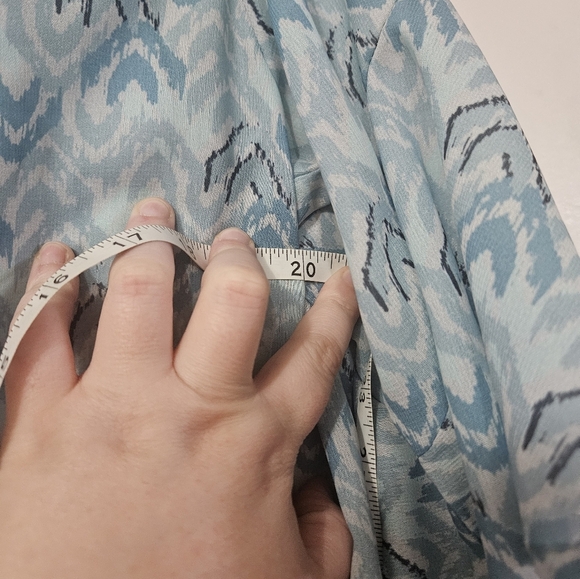 NWT! Roper Blue And White W3stern Blouse! - Picture 5 of 6